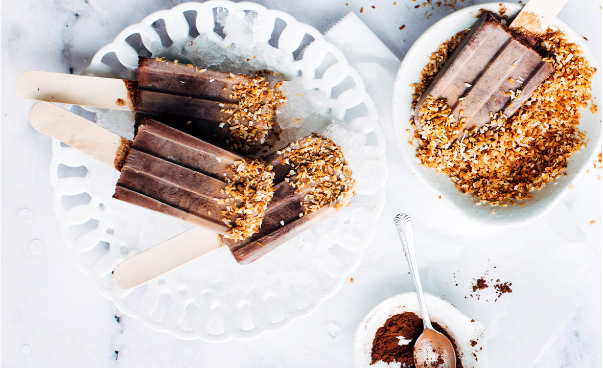 Paletas de chocolate